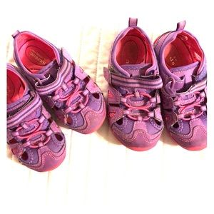 Set of 6 & 7 Stride Rite toddler shoes